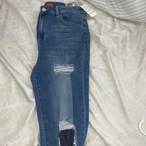 Guess Blue Jeans, Fishnet design size 30